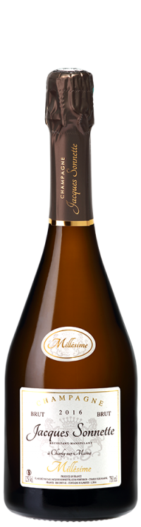 Champagne Jacques SONNETTE - Champagne Millésime 2016 Champagne Jacques SONNETTE - Champagne Millésime 2016