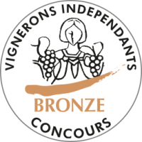 Concours des Vignerons Indépendants - Médaille de Bronze